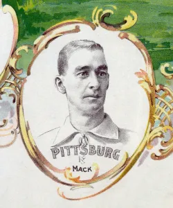 Connie Prints: Connie Mack, Pittsburgh Pirates manager. 1895