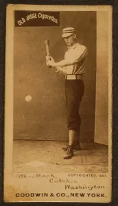 Connie Prints: Connie Mack, Washington Statesmen ca. 1877