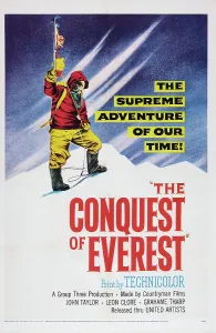 Expedition Prints: THE CONQUEST OF EVEREST, US poster art, 1953