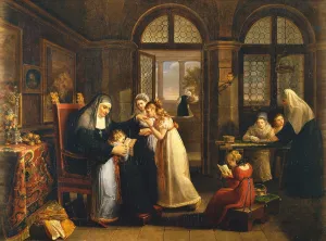 Habit Prints: Conservatory interior, by Malenchini Matilde