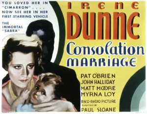Pauline Prints: CONSOLATION MARRIAGE, Irene Dunne, Pauline Stevens, 1931