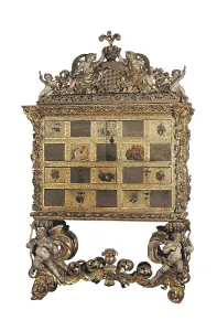 Furnitures Prints: Console Table. 1730. Baroque art
