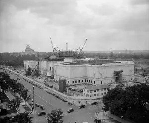 Construction of National Gallery of Art, Washington, D.C. ca. 1939
