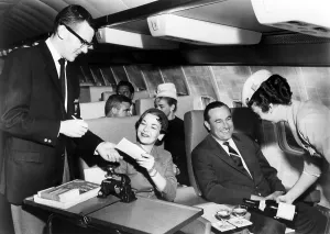 Passenger Prints: Continental Airlines has transferred all ground ticketing funcitons to the company's Golden Jet Boeing 707s