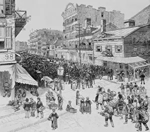 Street Prints: Contract laborers for the coal mines gather in NYC's Italian immigrant neighborhood