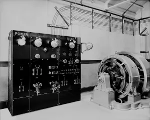 Engine Prints: Control panel and dynamo (generator)