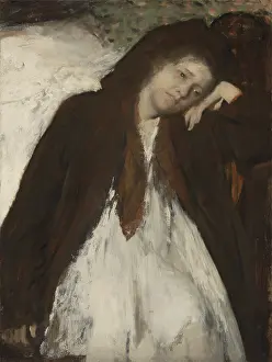 Degas Prints: Convalescent, by Edgar Degas, 1873-87