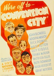 Hugh Prints: CONVENTION CITY, from top: Joan Blondell