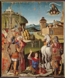 Building Exterior Prints: Conversion of Saint Paul, by Filippo Mazzola