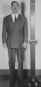 Espionage Prints: Convicted atomic spy Julius Rosenberg in a standing mug shot