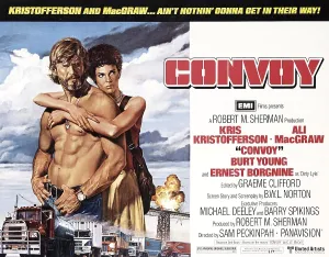 Films By Sam Peckinpah Prints: CONVOY, from left: Kris Kristofferson