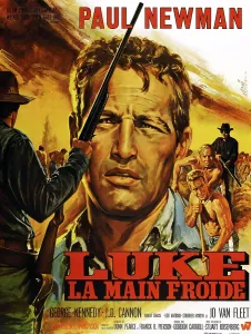 French Poster Prints: COOL HAND LUKE (aka LUKE LA MAIN FROIDE), Paul Newman on French poster art, 1967