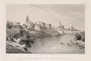 Town Planning Prints: Cordoba (19th c.). Guadalquivir river