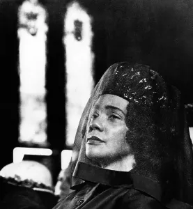 Civil Rights Prints: Coretta Scott King mourns the loss of her husband Martin Luther King