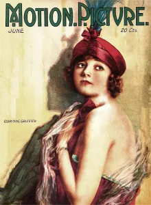 Griffith Prints: Corinne Griffith, on the cover of Motion Picture Magazine, June 1918