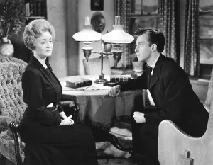 Older Woman Younger Man Prints: THE CORN IS GREEN, from left, Bette Davis, John Dall, 1945