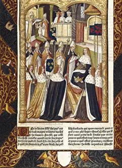 Clergy Prints: Coronation of Ramhilde, duchess of Baviera