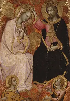 Plumage Prints: Coronation of the Virgin, by Andrea di Bartolo