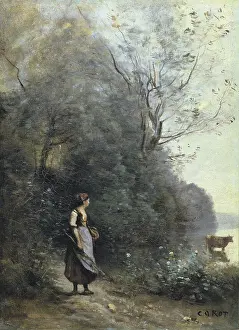 Realistic Prints: COROT, Jean-Baptiste Camille (1796-1875)
