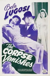 Moran Prints: THE CORPSE VANISHES, US poster art