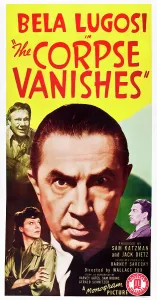 Frank Prints: THE CORPSE VANISHES, US poster
