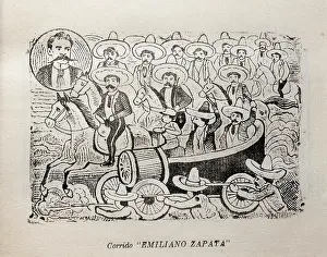 Expulsion Prints: Corrido Emiliano Zapata', Mexican Revolution