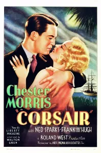 Todd Prints: CORSAIR, from left: Chester Morris, Thelma Todd, 1931