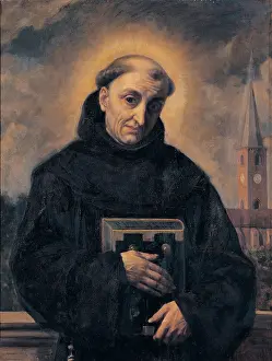 Cosola Demetrio, Blessed Angelo Carletti, 1870 - 1895, 19th Century, oil on canvas, Private collection (156005) Everett CollectionMondadori Portfolio**US SALES ONLY**