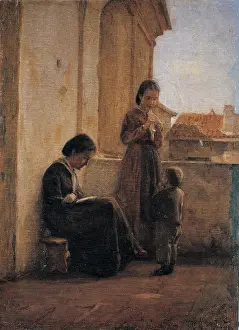 Roof Prints: Cosola Demetrio, The Reading, 1871 - 1871