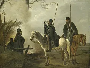 Saddle Prints: Cossack Outpost in 1813, Pieter Gerardus van Os