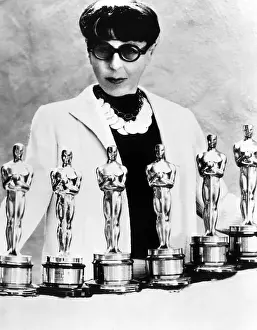 Awards Prints: Costume designer Edith Head. ca. 1970s. Courtesy: CSU Archives/Everett Collection
