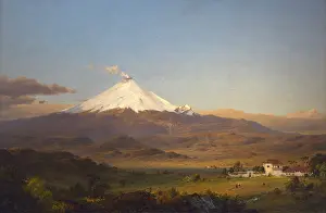 Church Prints: Cotopaxi, 1855, by Frederic Edwin Church