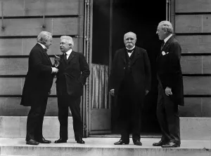 Victors Prints: Council of Four of the Peace Conference