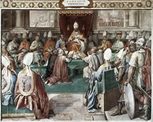 Papacy Prints: Council of Vienne (1311)