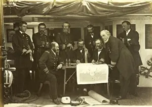 Admiral Prints: Council of War on USS COLORADO