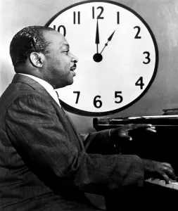 Playing Piano Prints: Count Basie, circa 1950s. Courtesy: CSU Archives/Everett Collection