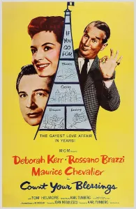 Films By Jean Negulesco Prints: COUNT YOUR BLESSINGS, US poster art
