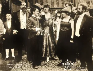 Cane Prints: THE COUNT, foreground left: Charlie Chaplin