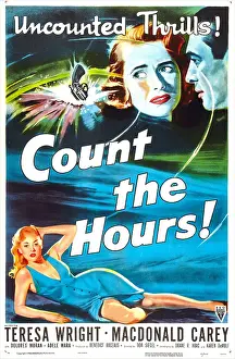 Moran Prints: COUNT THE HOURS, US poster, top right: Teresa Wright