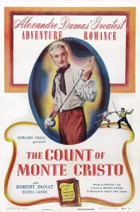 Donat Prints: THE COUNT OF MONTE CRISTO, US poster art, Robert Donat, 1934