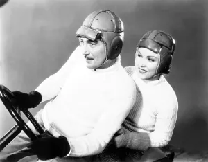 Steering Wheel Prints: THE COUNTESS OF MONTE CARLO, from left: Paul Lukas, Fay Wray, 1934