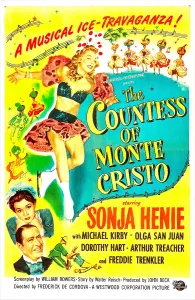 Sombrero Prints: THE COUNTESS OF MONTE CRISTO, US poster