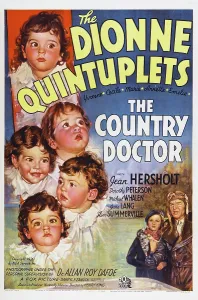 Whalen Prints: THE COUNTRY DOCTOR, US poster, from left: The Dionne Quintuplets