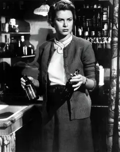 Liquor Prints: THE COUNTRY GIRL, Grace Kelly, 1954, bottles