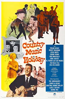Independent Film Prints: COUNTRY MUSIC HOLIDAY, US poster