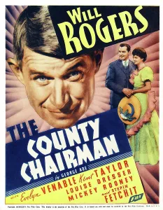 Turn Of The Century Prints: THE COUNTY CHAIRMAN, US poster art