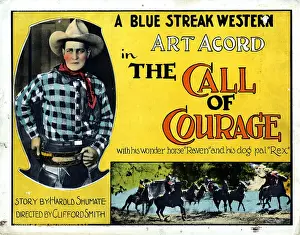 1925 Movies Prints: THE CALL OF COURAGE, Art Acord, 1925