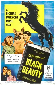 German Shepherd Prints: COURAGE OF BLACK BEAUTY, US poster