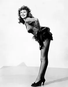 Bending Over Prints: COVER GIRL, Rita Hayworth, 1944