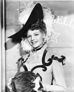 Feathered Hat Prints: COVER GIRL, Rita Hayworth, 1944
